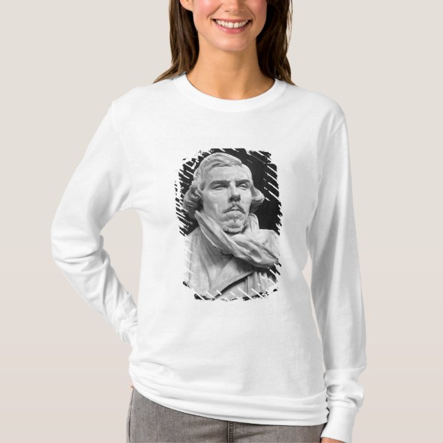 Bust of Eugene Delacroix T-Shirt (Front)