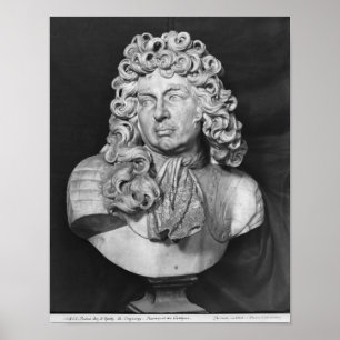 Bust of Francois de Crequy, c.1690 Poster