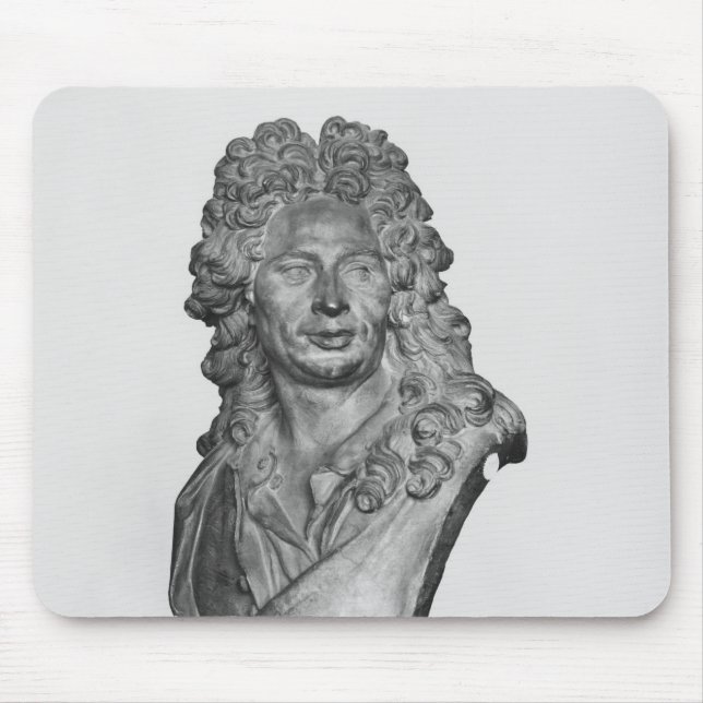 Bust of Gerard Audran Mouse Pad (Front)