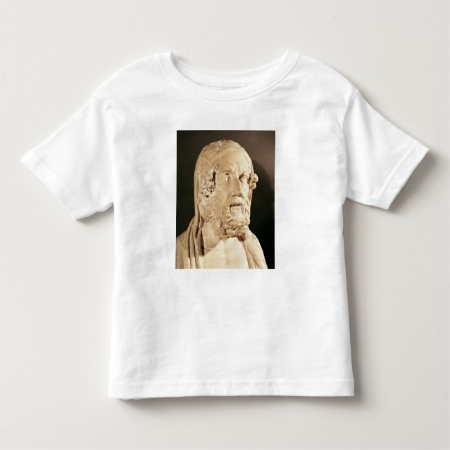 Bust of Homer, Hellenistic period Toddler T-Shirt (Front)