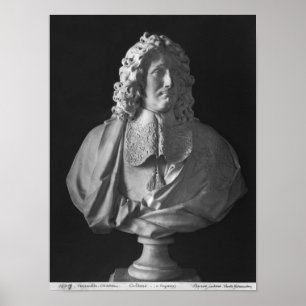 Bust of Jean-Baptiste Colbert de Torcy Poster