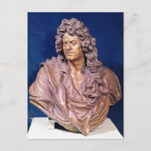 Bust of Jean Baptiste Lully Postcard
