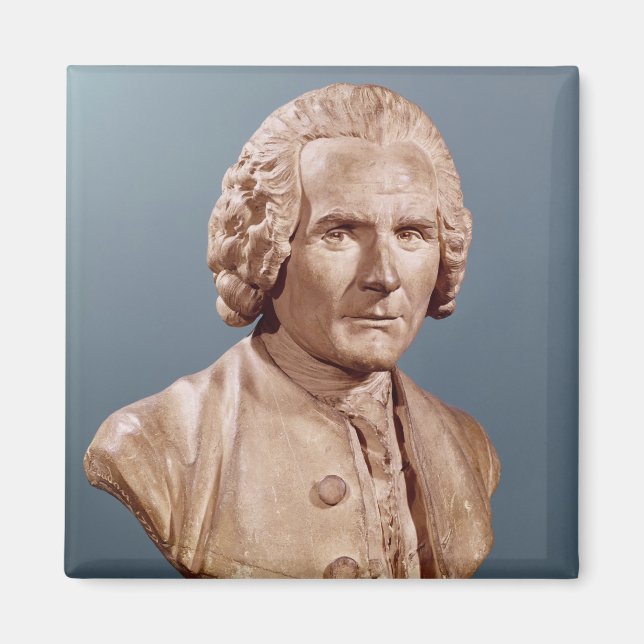 Bust of Jean-Jacques Rousseau Magnet (Front)