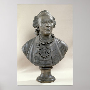 Bust of Johan Georg Wille Poster