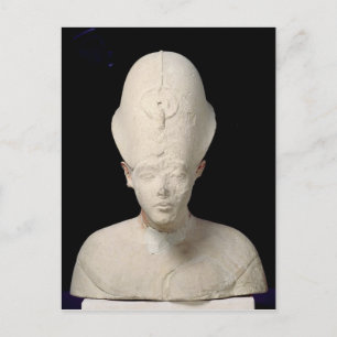 Bust of King Amenophis IV  from Tell el-Amarna Postcard