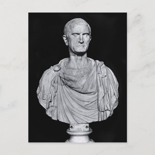 Bust of Marcus Licinius Crassus Postcard (Front)