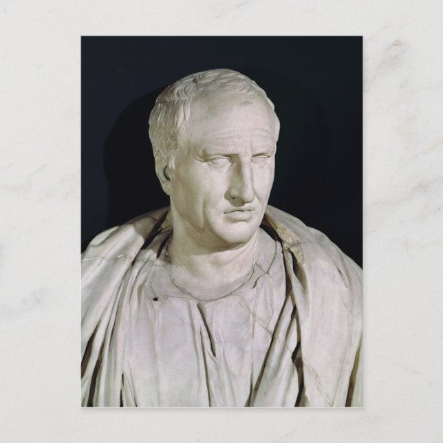 Bust of Marcus Tullius Cicero Postcard (Front)