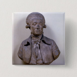 Bust of Marie Jean Antoine Nicolas 15 Cm Square Badge