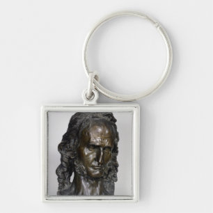 Bust of Nicolo Paganini  1830 Key Ring