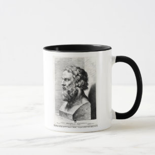 Bust of Plato engraved by Lucas Emil Mug