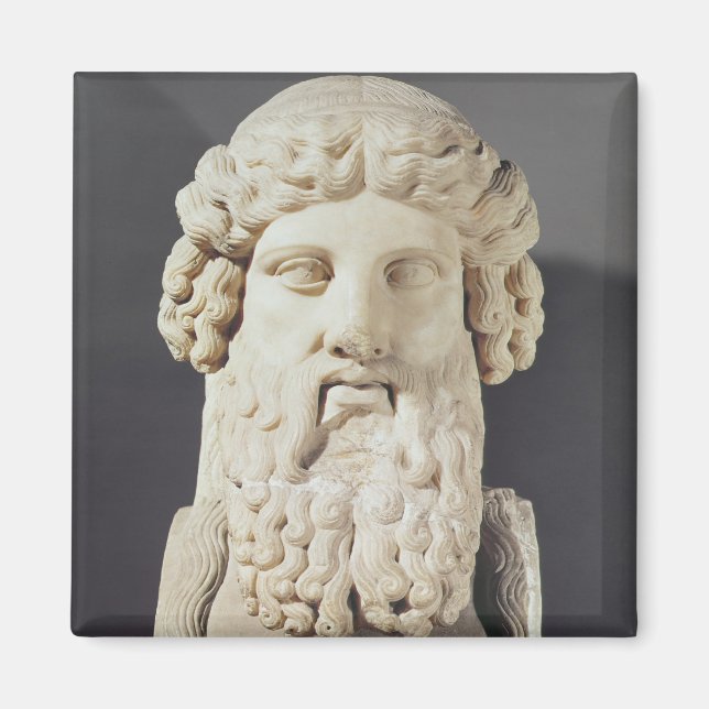 Bust of Plato Magnet (Front)