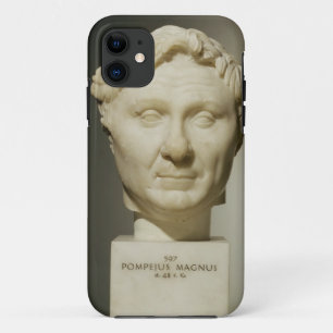 Bust of Pompey (106-48 BC) c.60 BC (marble) Case-Mate iPhone Case