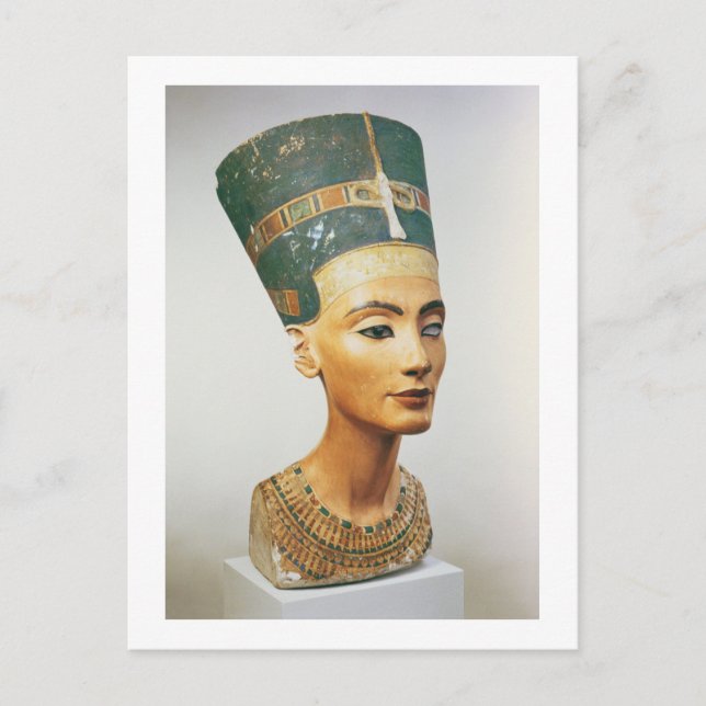 Bust of Queen Nefertiti, from the studio of the sc Postcard (Front)