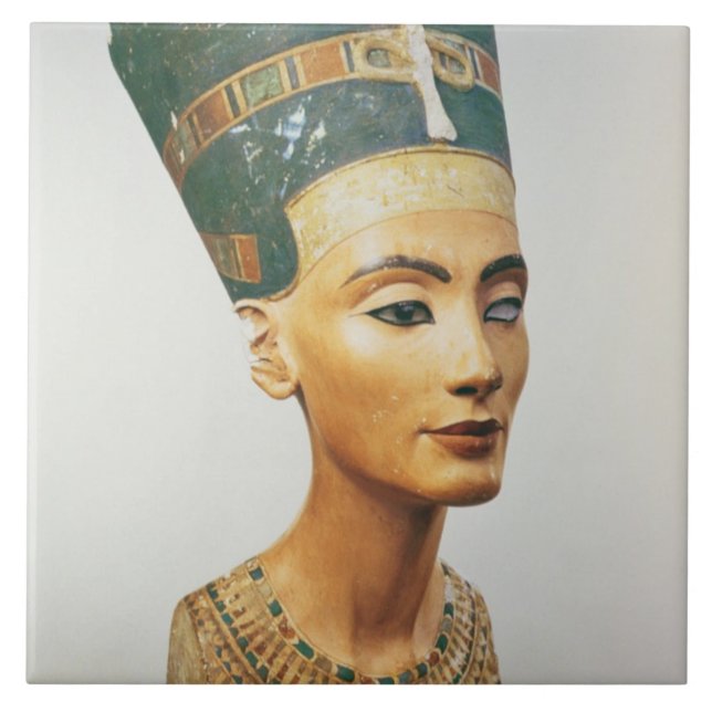 Bust of Queen Nefertiti, from the studio of the sc Tile (Front)