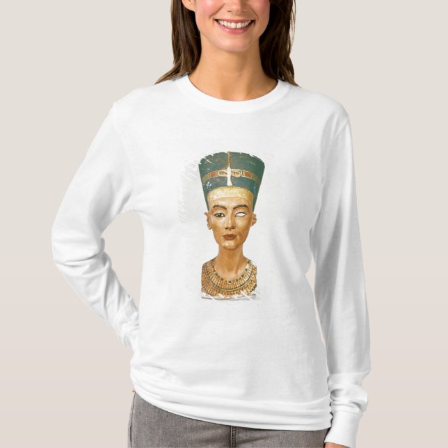 Bust of Queen Nefertiti, front view, from the stud T-Shirt (Front)