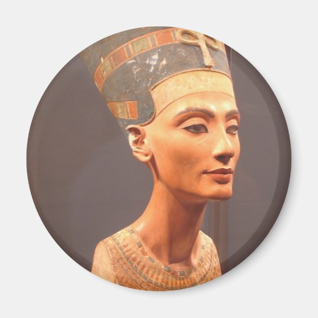 Bust of Queen Nefertiti Magnet (Front)