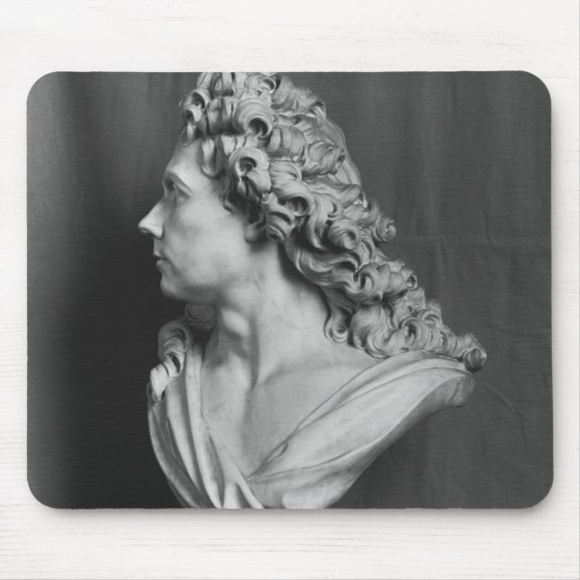 Bust of Robert de Cotte, 1707 Mouse Pad (Front)