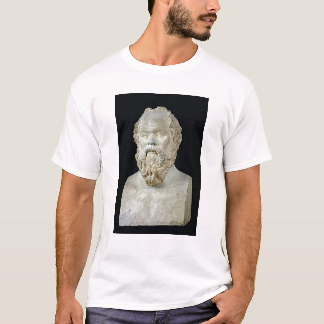 Bust of Socrates T-Shirt (Front)