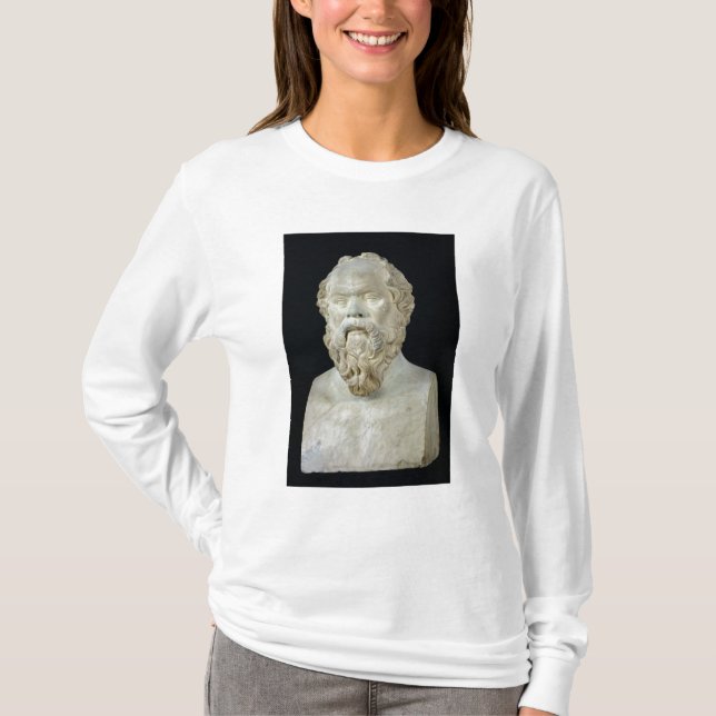 Bust of Socrates T-Shirt (Front)