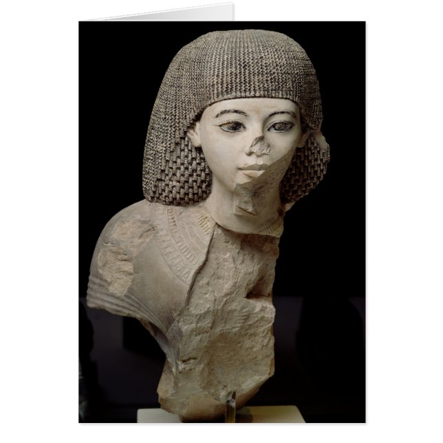 Bust of the Royal Scribe, Meniou, New Kingdom (Front)