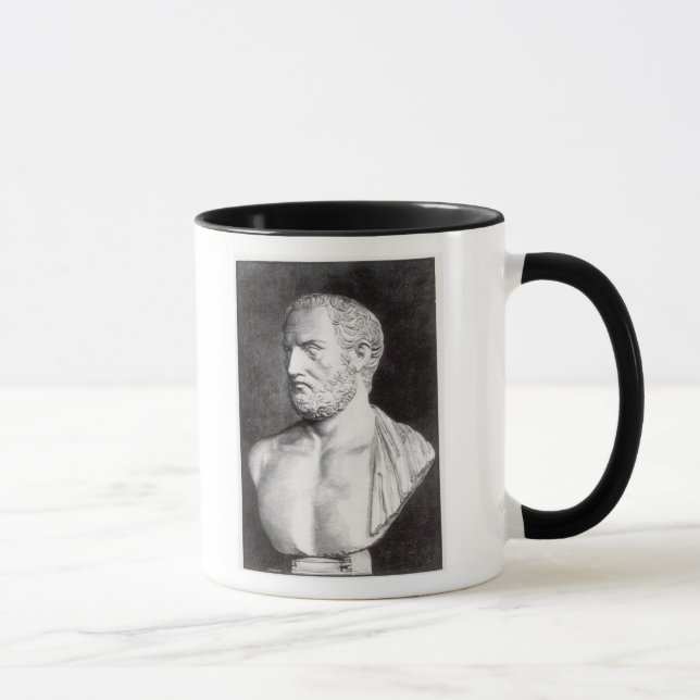 Bust of Thucydides , engraved by Barbant Mug (Right)