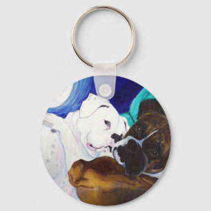 Busted Boxers Key Ring