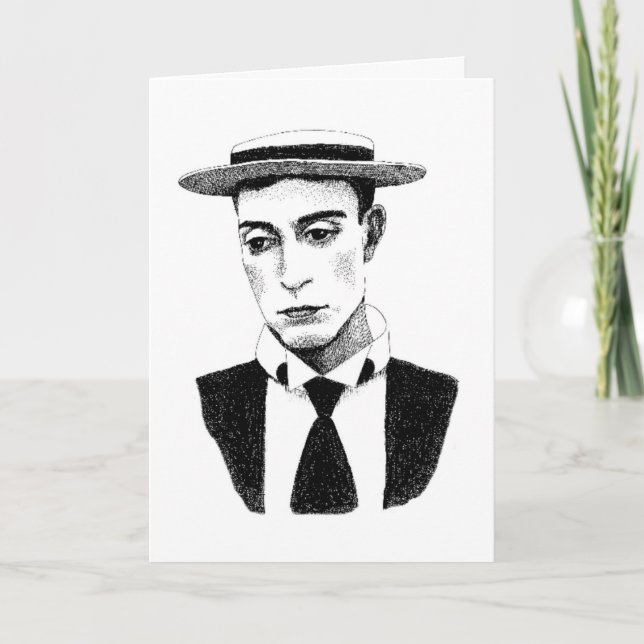 Buster Keaton Card (Front)