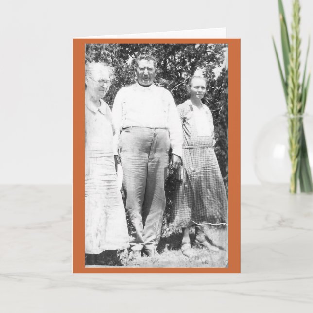 Busting at the Seams Card (Front)