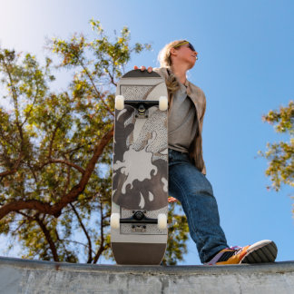 busting out skateboard