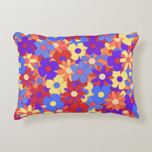 Bustling Bouquet Decorative Cushion