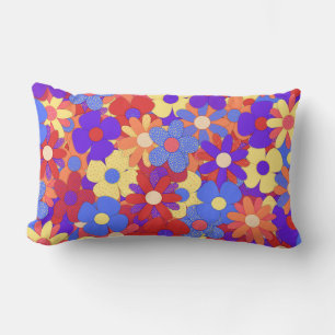 Bustling Bouquet Lumbar Pillow