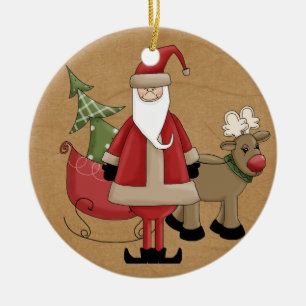 Busy at the North Pole Keepsake Ornament