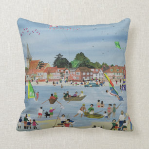 Busy Beach Cushion