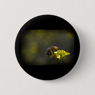 Busy Bee 6 Cm Round Badge