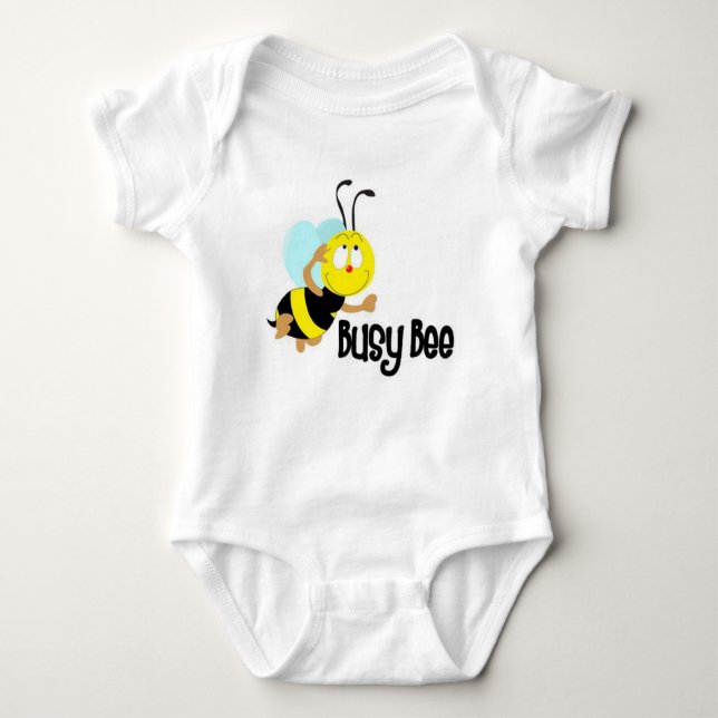 Busy Bee Baby Bodysuit (Front)