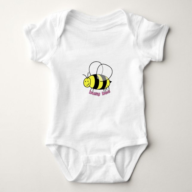 Busy Bee Baby Bodysuit (Front)