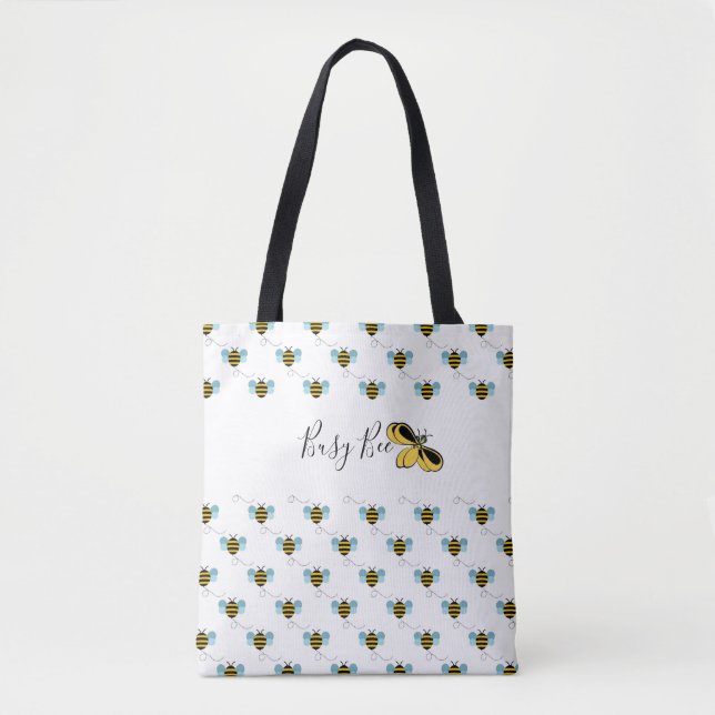 Busy Bee, Bumble Bee Shoulder Tote (Front)