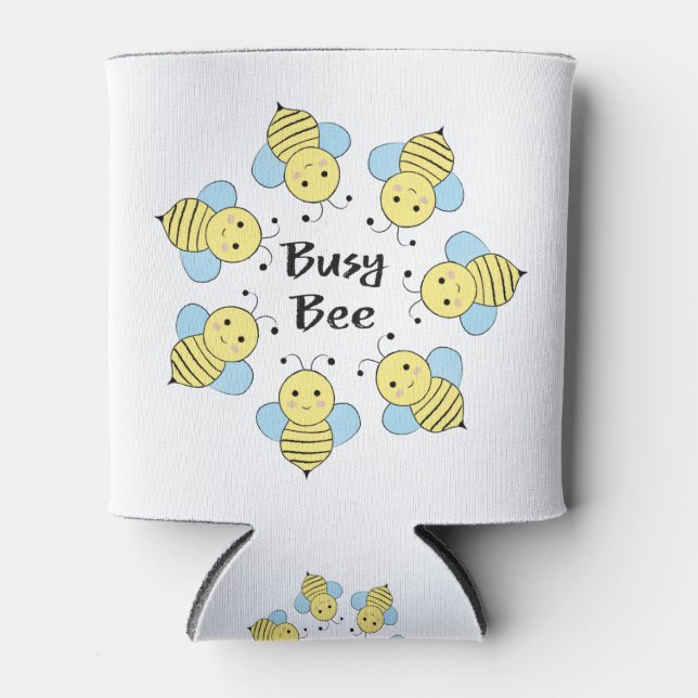 Busy Bee Can Cooler (Front)