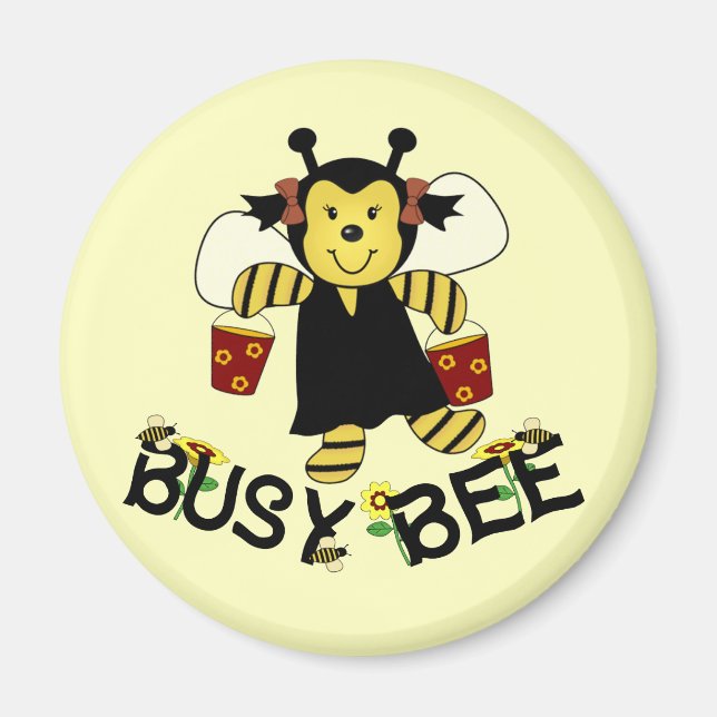 Busy Bee Magnet (Front)