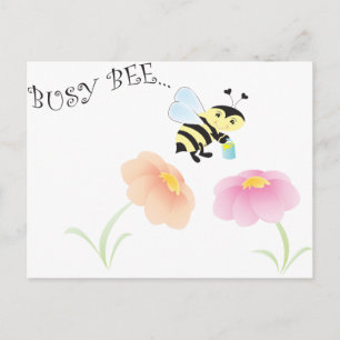 Busy Bee Postcard