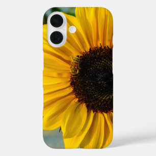 Busy Bee Sunflower iPhone 16 Case
