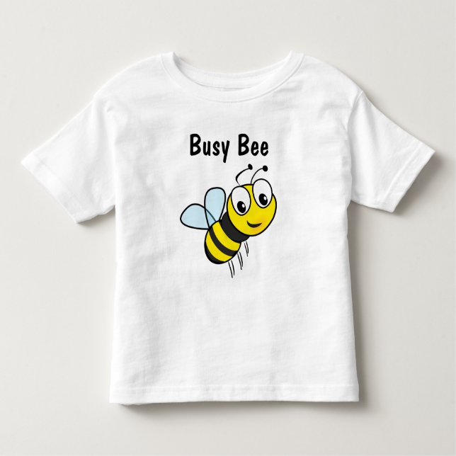 Busy Bee Toddler T-Shirt (Front)