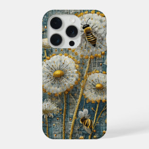 Busy Bees Dandelion Forest iPhone 15 Pro Case
