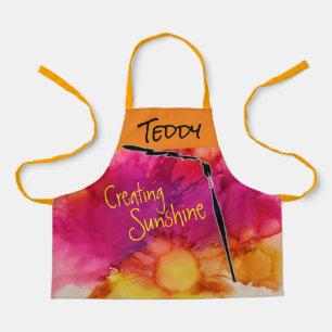 Busy Bees Kids All-Over Print Apron
