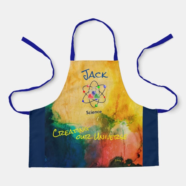 Busy Bees Kids All-Over Print Apron (Front)