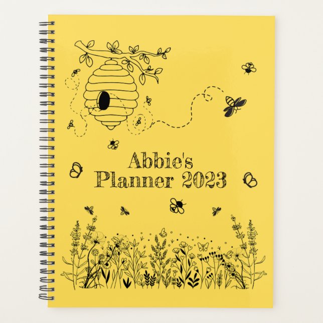 Busy Bees Soft Cover Planner (Front)