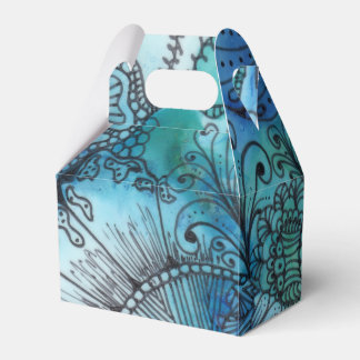 Busy Blue Favour Box