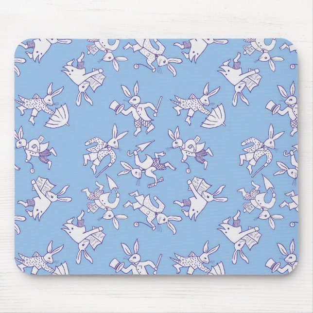 Busy Bunnies Mouse Pad (Front)