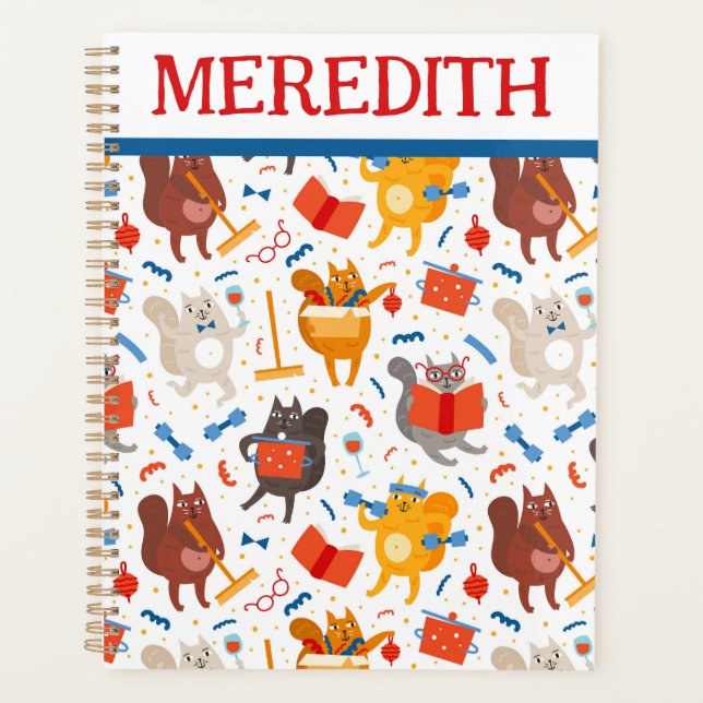 Busy Cats Planner (Front)