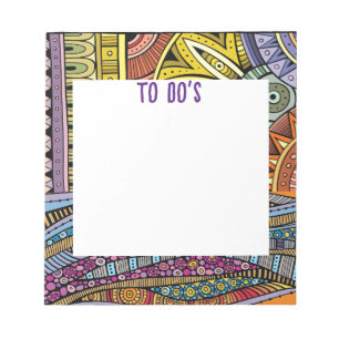 Busy Design To Do List Notepad
